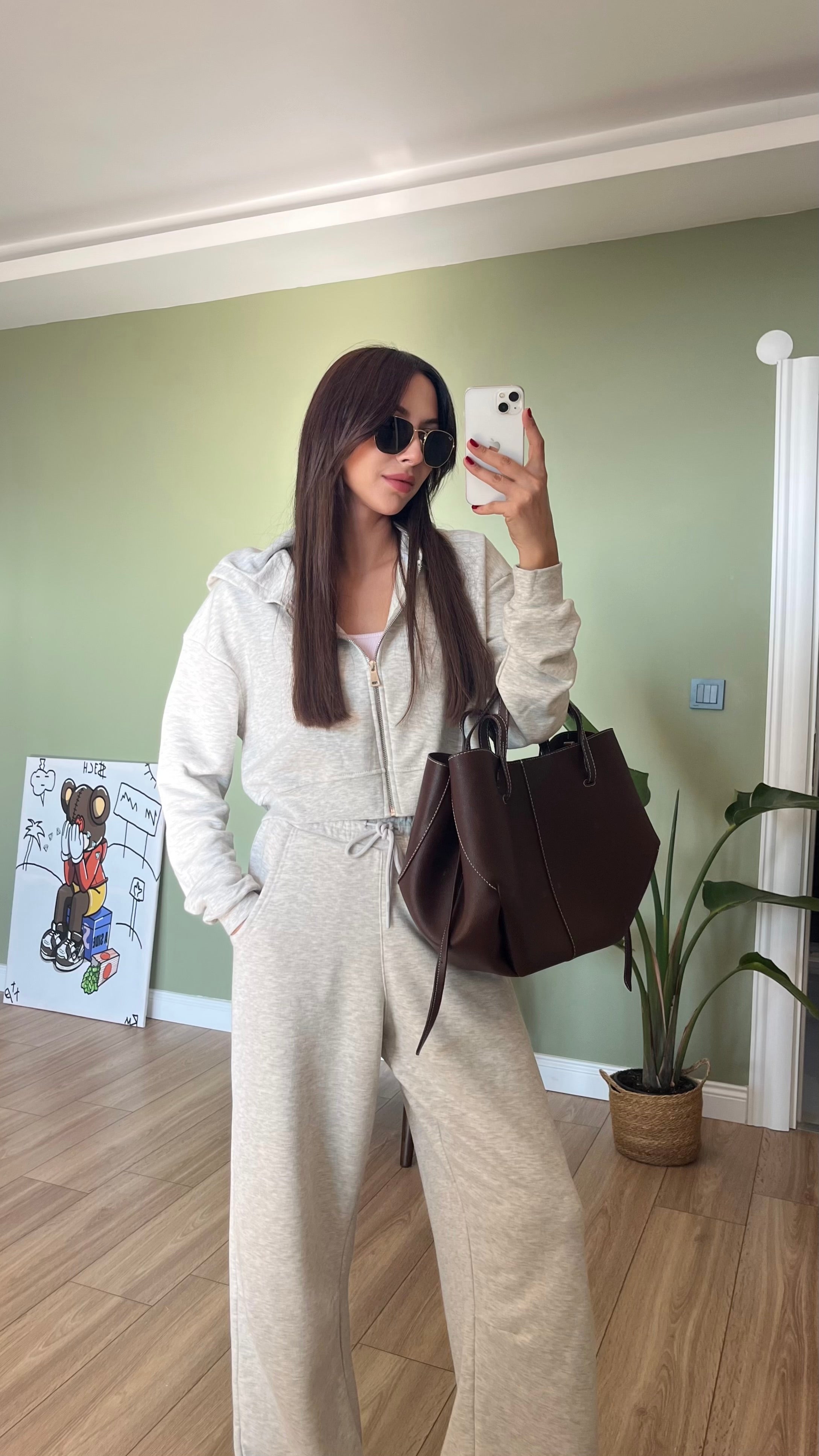 GRİ EŞOFMAN TAKIMI