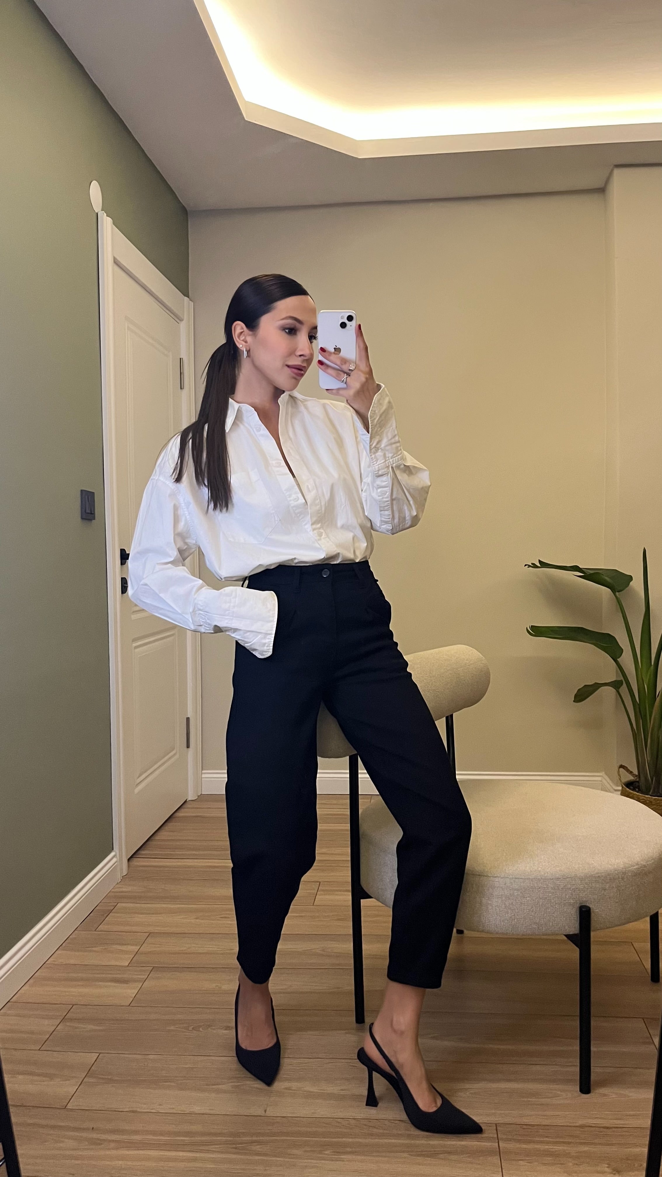 SİYAH LİKRALI MOM JEAN