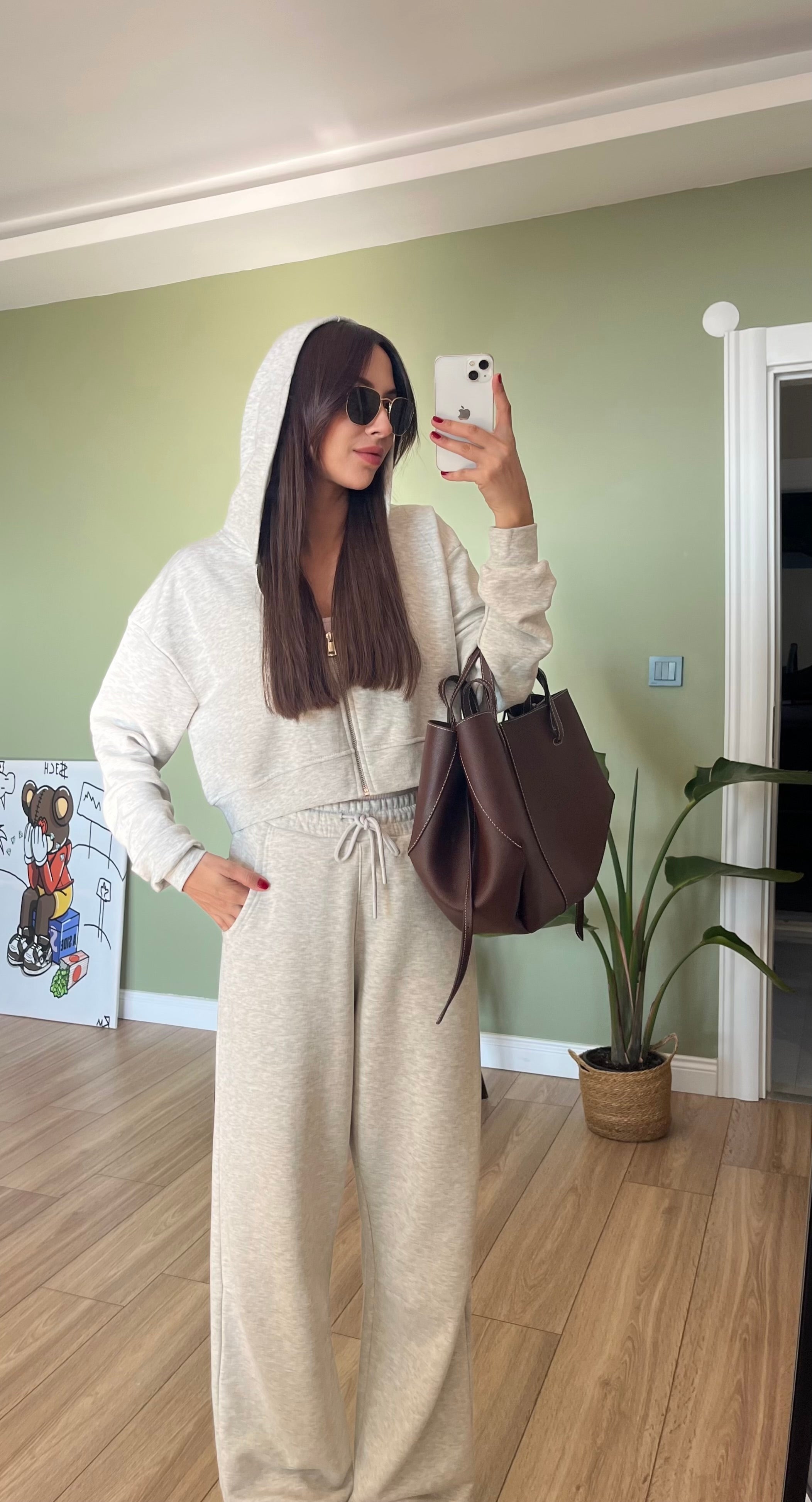 GRİ EŞOFMAN TAKIMI